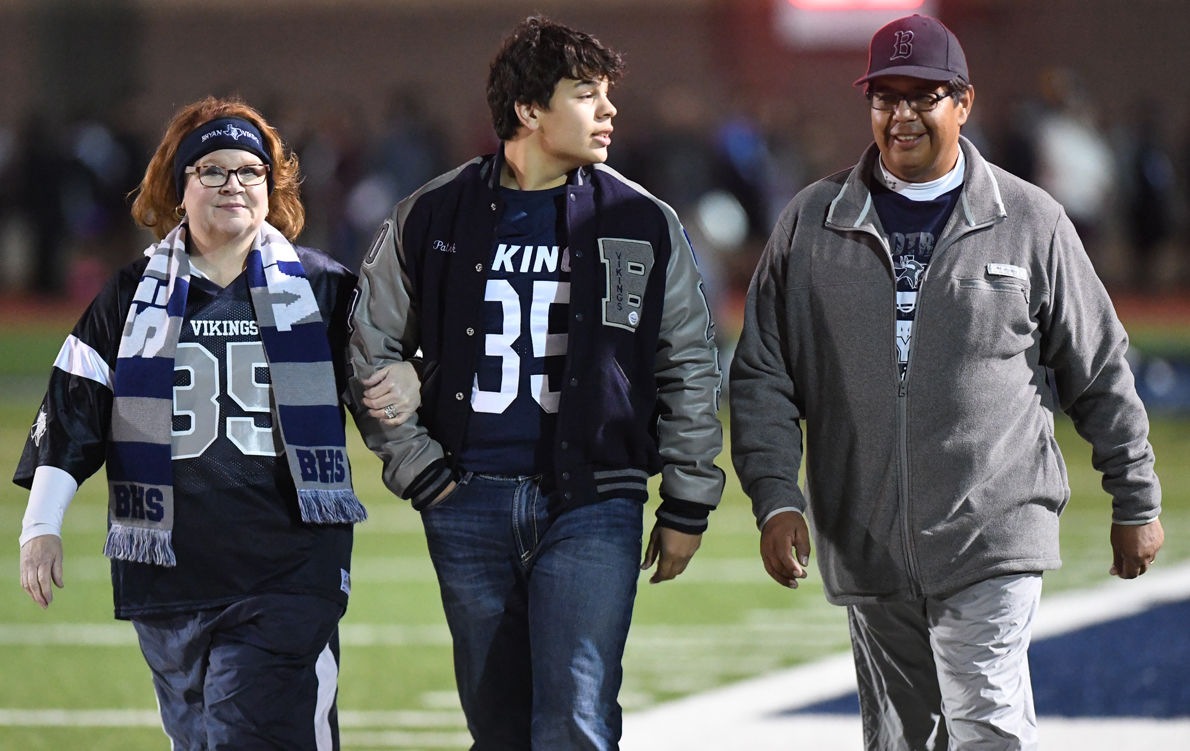 Bryan High senior night at Merrill Green Stadium